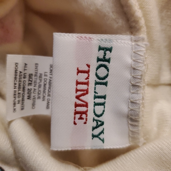 Vintage Holiday Time Plus Size 4 Seasons Turtleneck Sweatshirt Grandma 20W - Picture 8 of 8